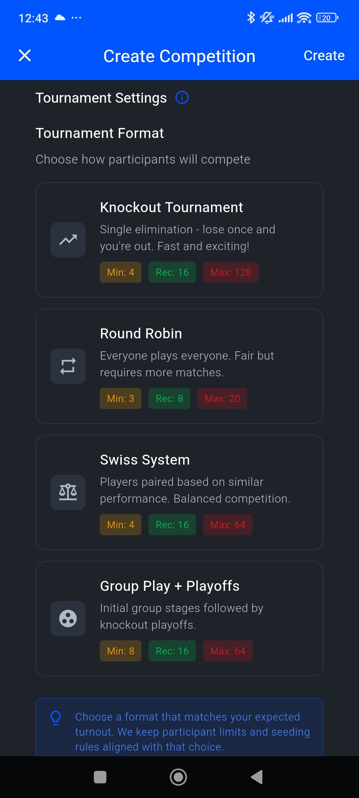 Invite Friends Screen